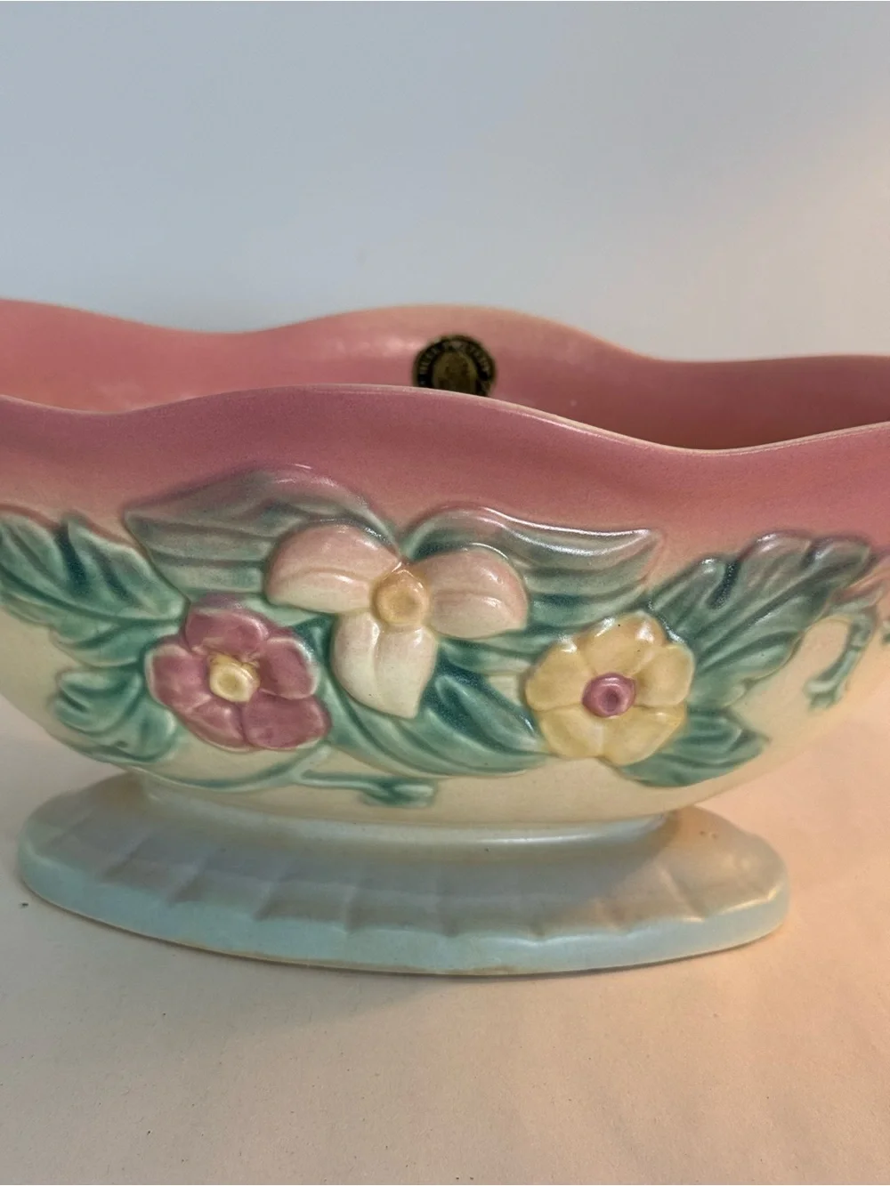 Vintage HULL ART Pottery U.S.A. W-21-12 WILDFLOWER 12